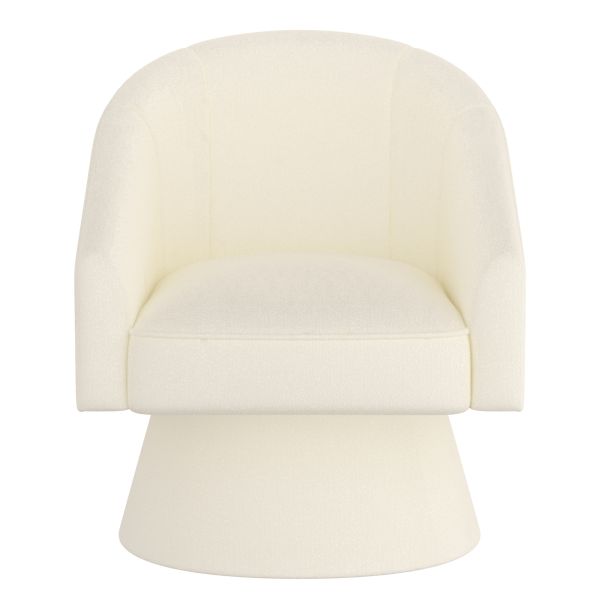 Tilsy Accent Chair in Ivory Boucle